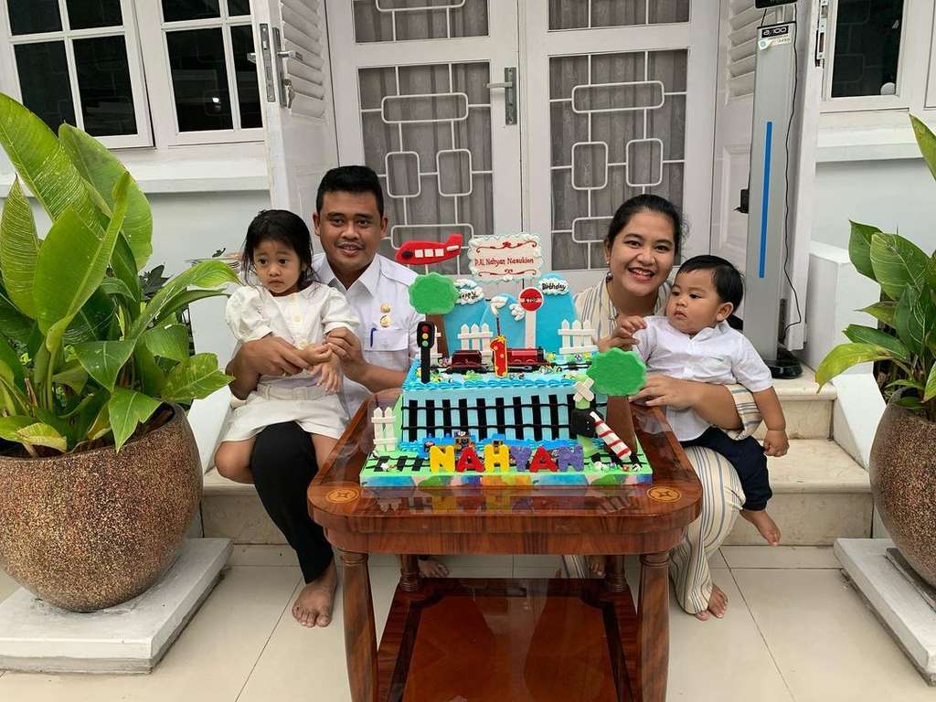 Kahiyang merasakan ulang tahun anaknya