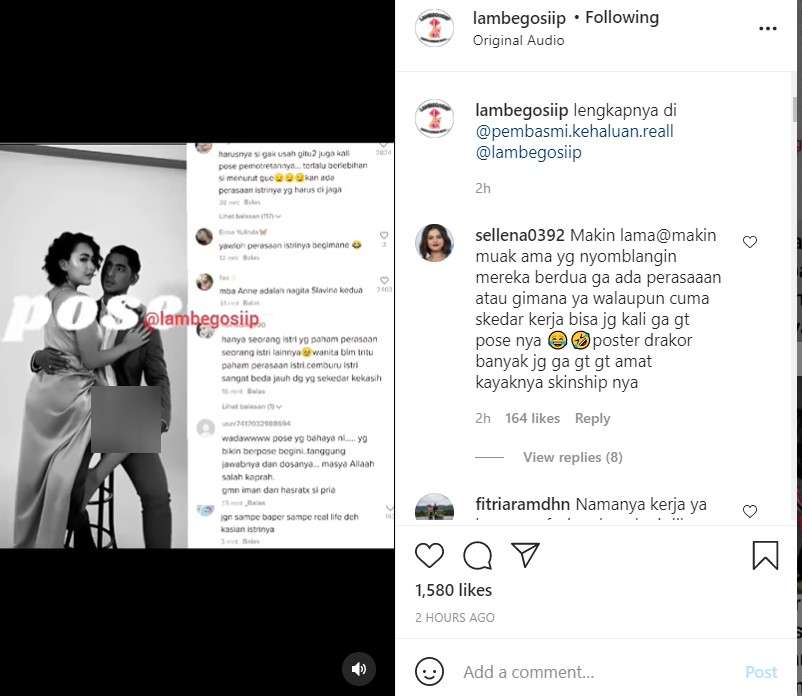 Amanda Manopo dan Arya Saloka