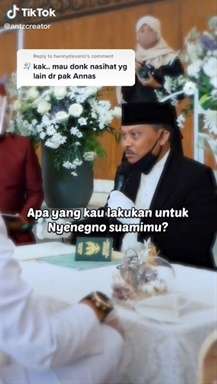 Penghulu Beri Pertanyaan untuk Pengantin Wanita