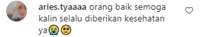 Salah Satu Komentar Warganet