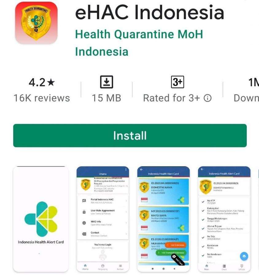 eHAC Kemenkes