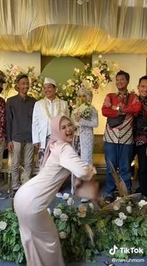 Ekspresi Pengantin Wanita