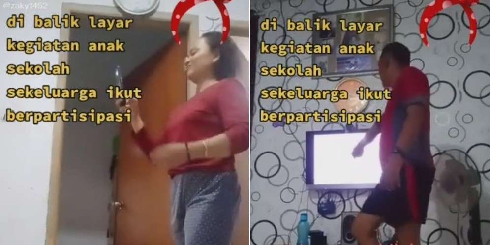 Orangtua bantu tugas anak Orangtua bantu tugas anak