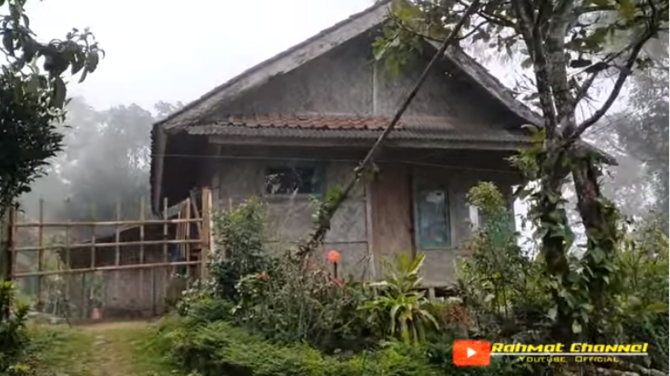Rumah di tengah hutan