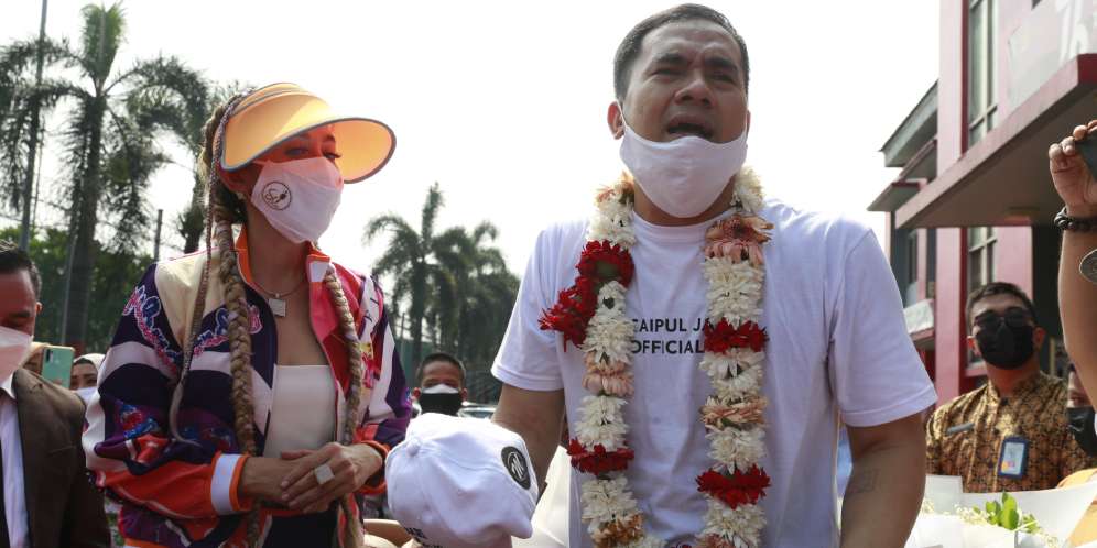 Saipul Jamil bebas dari penjara