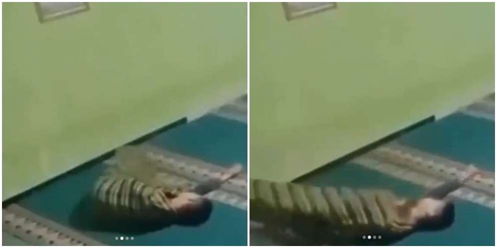 Seorang Pria Diseret saat Tidur di Musala