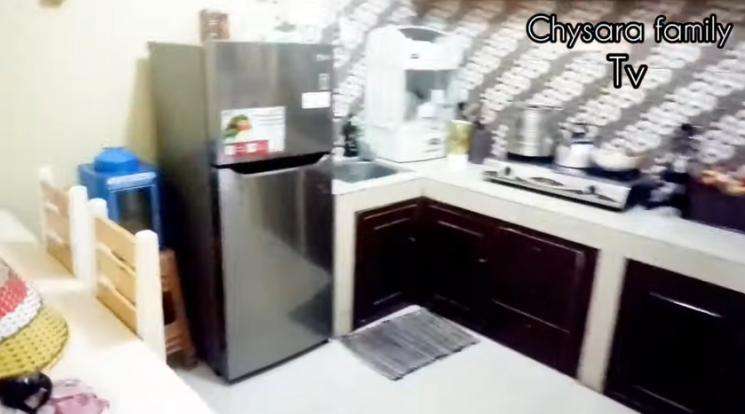 Dapur rumah Glenca