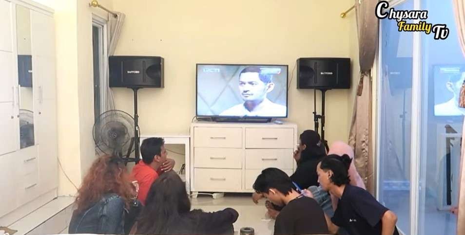 Ruang keluarga rumah Glenca