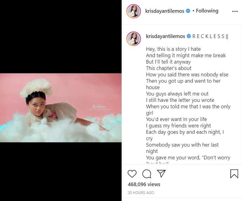 Unggahan KD video Amora Lemos