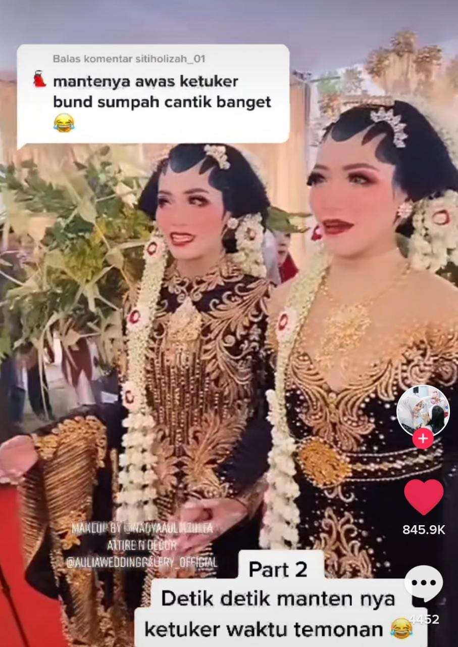 Calon Pasangan Pengantin Kembar Tertukar