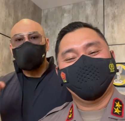 Deddy Corbuzier dan Irjen Fadil