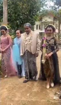 Seorang Pria Nikahi 3 Wanita Sekaligus