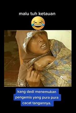 Pengemis Pura-pura Cacat