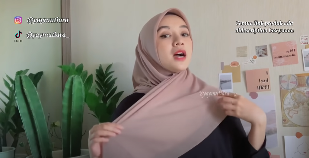 Tutorial hijab segi empat