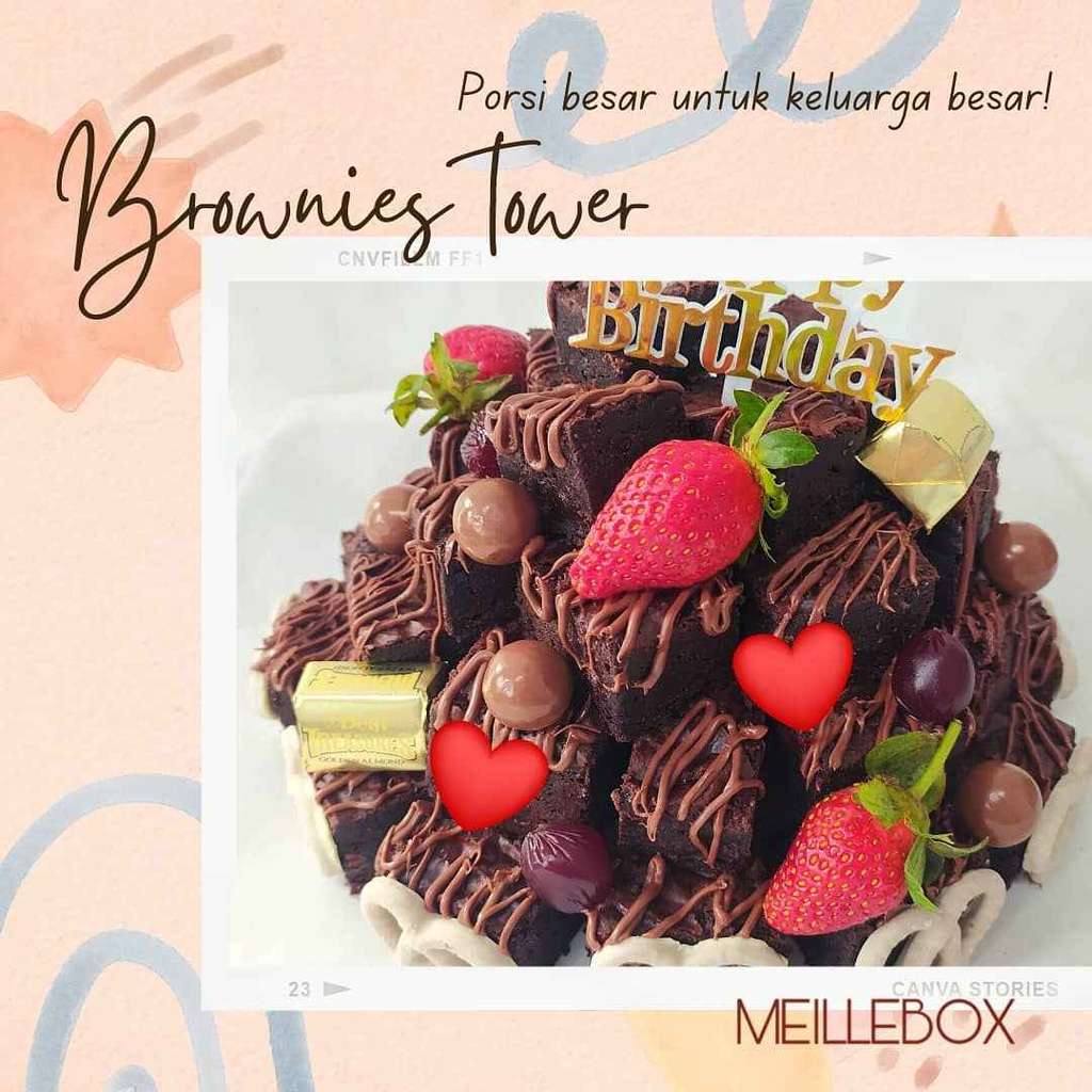 Cantik dan Kekinian, Manisnya Tower Cake Siap Bikin Momen Apapun Jadi Spesial