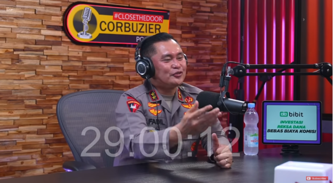 Kapolda Metro Jaya Irjen M Fadil