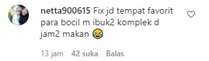 Salah Satu Komentar Warganet