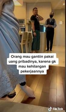 Niat Mengganti dengan Uang Pribadi