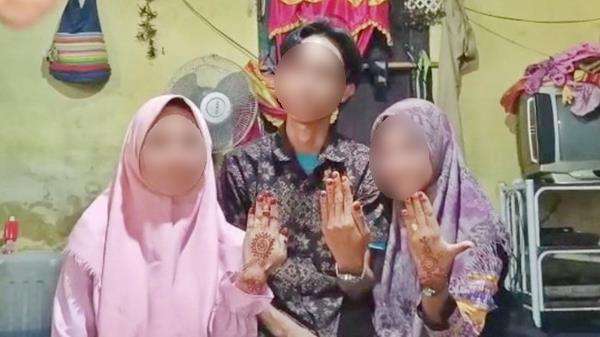 Viral pemuda nikahi dua gadis sekaligus.