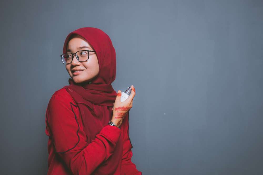 Menggunakan Facial Mist