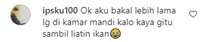 Salah Satu Komentar Warganet