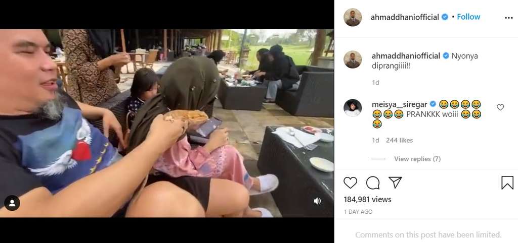 Ahmad Dhani jaili Mulan Jameela