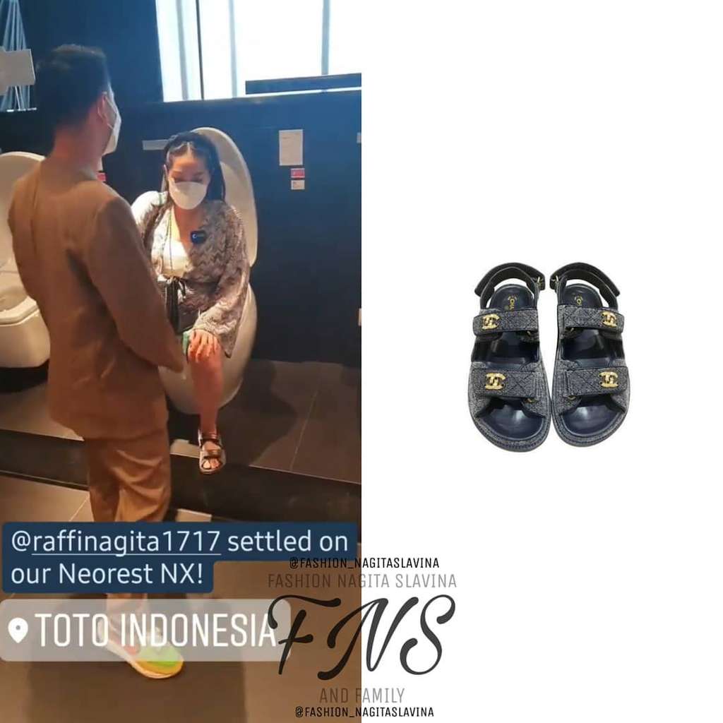 Sandal Nagita Slavina Sandal Nagita Slavina