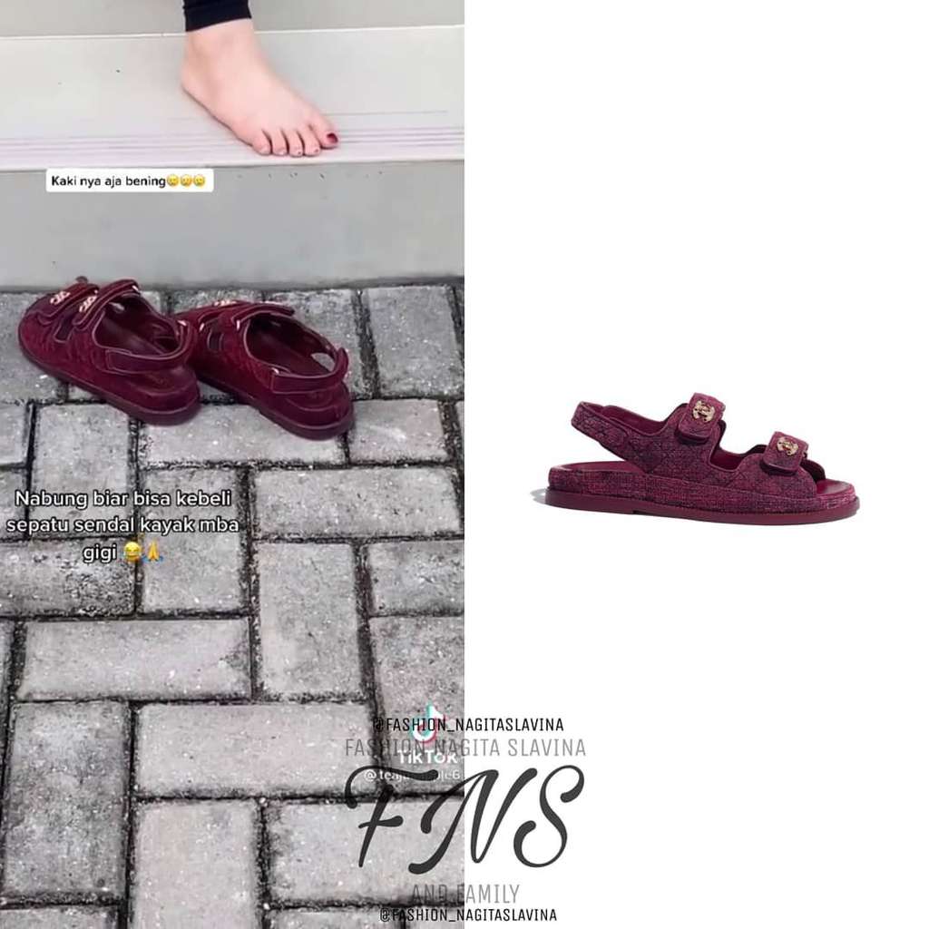 Sandal Nagita Slavina Sandal Nagita Slavina