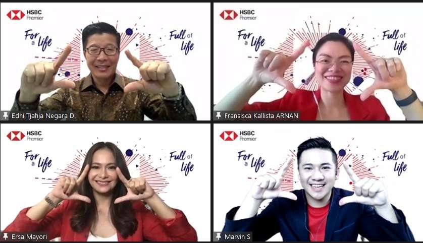 Konferensi pers virtual-HSBC