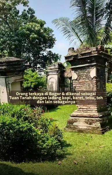 Penampakan rumah orang terkaya di Bogor jaman dulu.