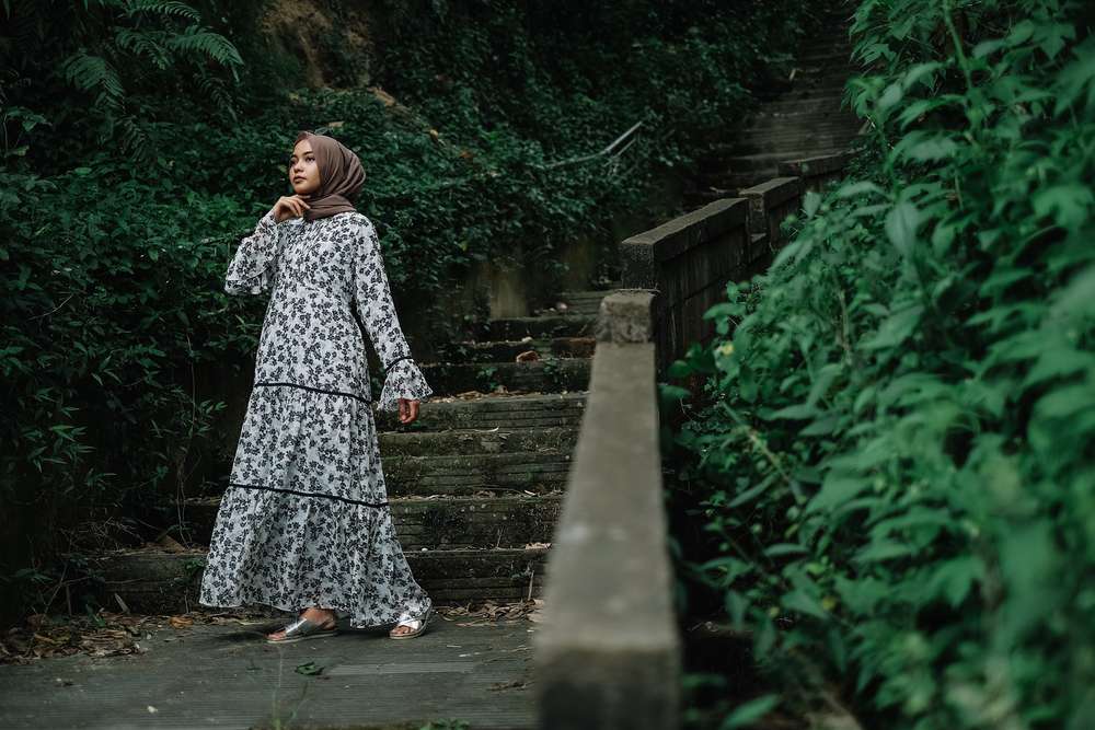 Printed Maxi Dress