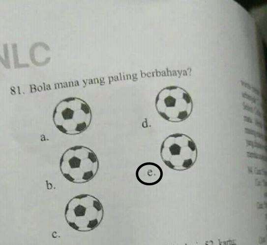 Deretan jawaban ujian sekolah ini bikin ngakak.