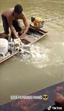 Memancing Ikan dengan Kepala Kambing