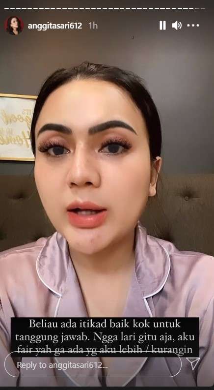 Klarifikasi Anggita Sari soal Malapraktek