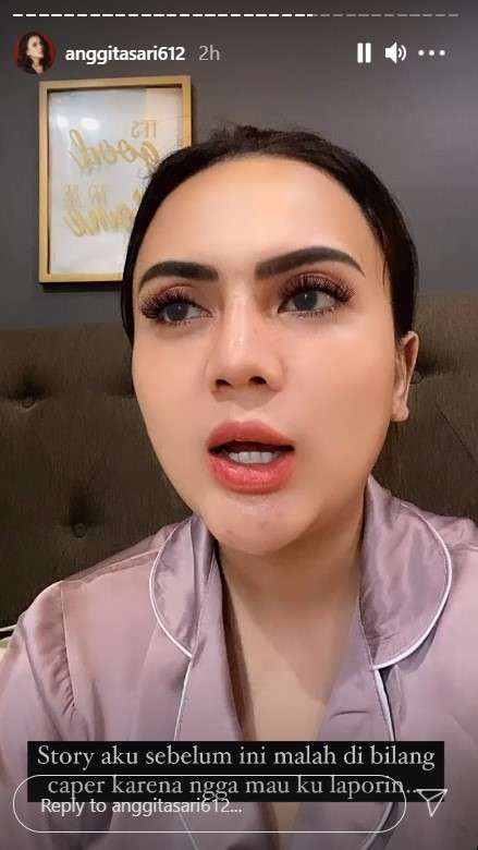 Anggita Sari jawab tudingan disebut pansos