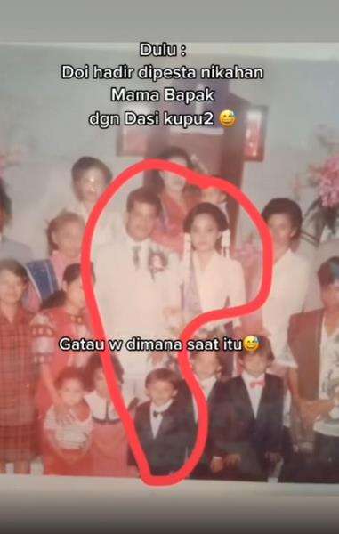 Cinta unik, suami pernah hadir di pernikahan orangtuanya.