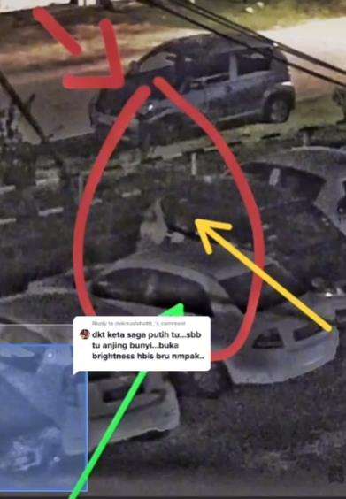Penampakan pocong di halaman parkir apartemen jam 9 malam.