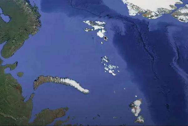 Penemuan misterius di sekitar Laut Arktik, Kutub Utara.