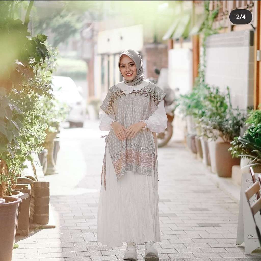 Padu Padan Rompi Ala Bianca Kartika
