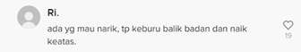 Salah Satu Komentar Warganet