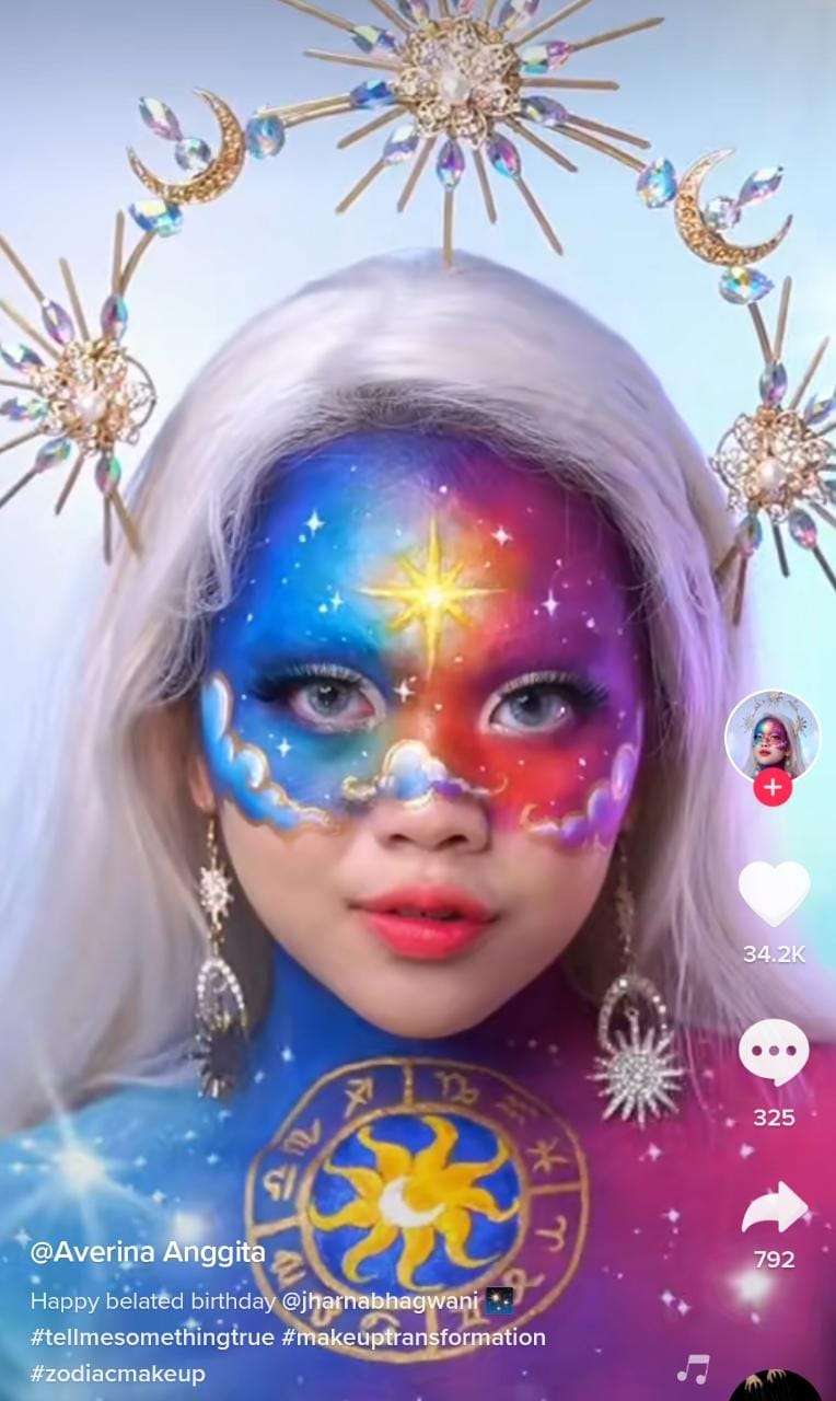 Transformasi Makeup Unik Transformasi Makeup Unik