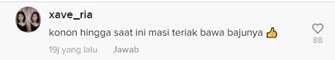 Salah Satu Komentar Warganet