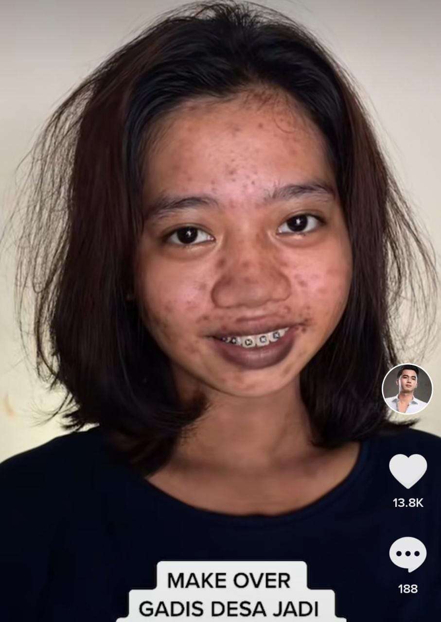 Makeup Artist Make Over 'Gadis Desa' jadi 'Princess Kota'