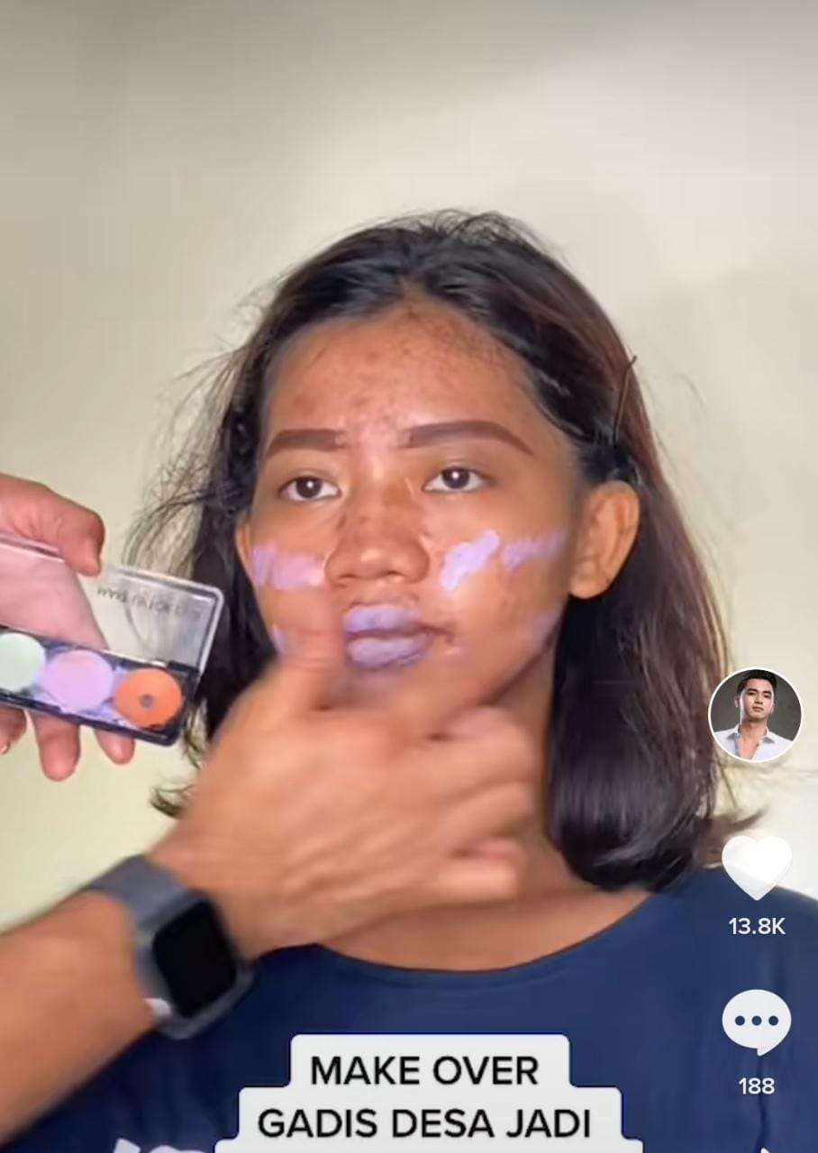 Makeup Artist Make Over 'Gadis Desa' jadi 'Princess Kota'