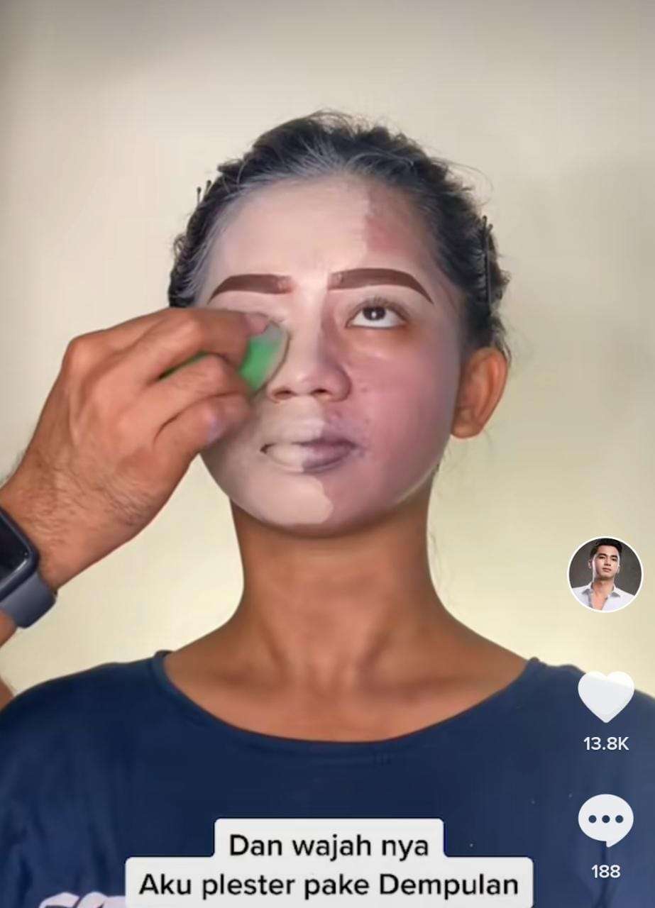 Makeup Artist Make Over 'Gadis Desa' jadi 'Princess Kota'