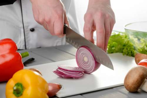 Pisau Santoku