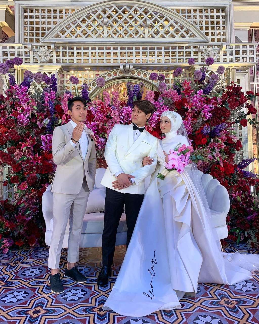 Ady Sky bersama Billar dan Lesty