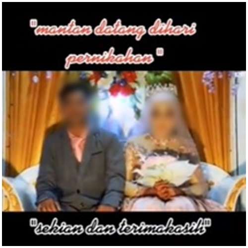 Pengantin Wanita Menangis di Pelaminan