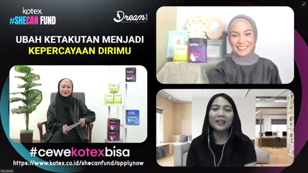 Webinar Kotex #SheCanFund