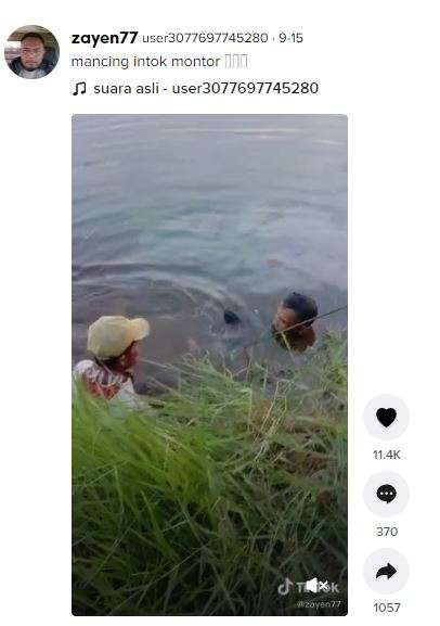 mancing dapat motor.